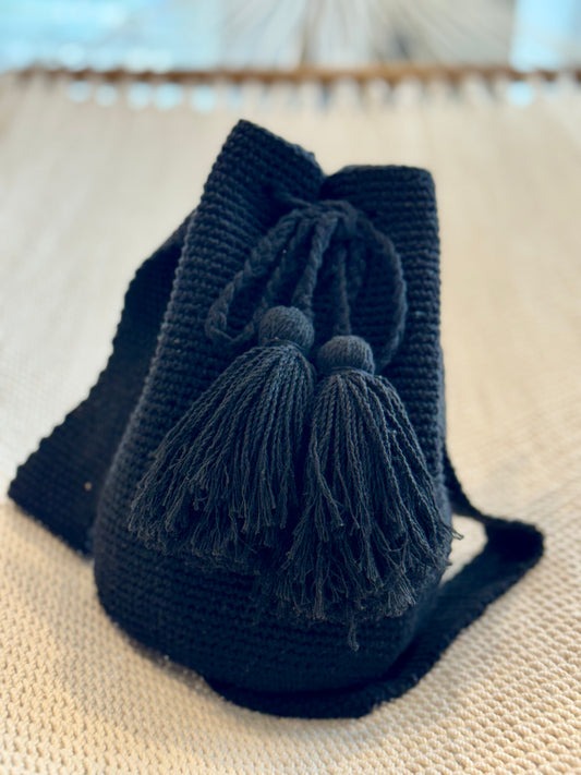 Handmade Cotton Drawstring Bag