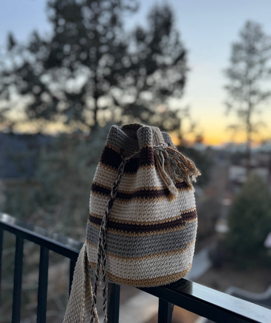 Handmade Cotton Drawstring Bag