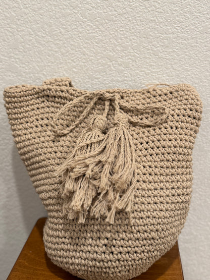 Handmade Cotton Drawstring Bag