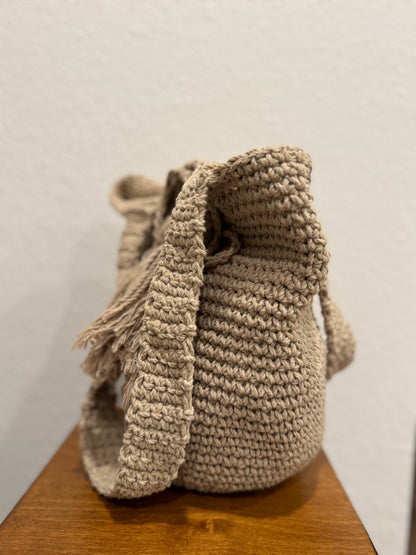 Handmade Cotton Drawstring Bag