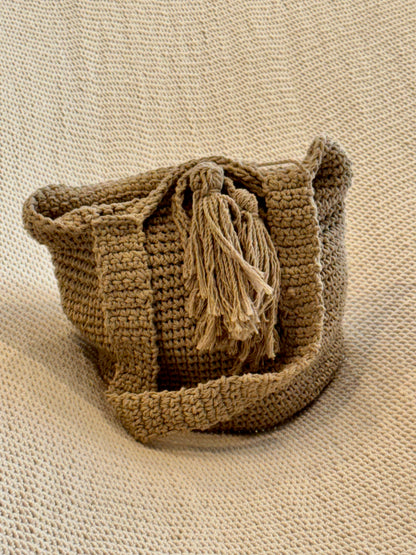 Handmade Cotton Drawstring Bag