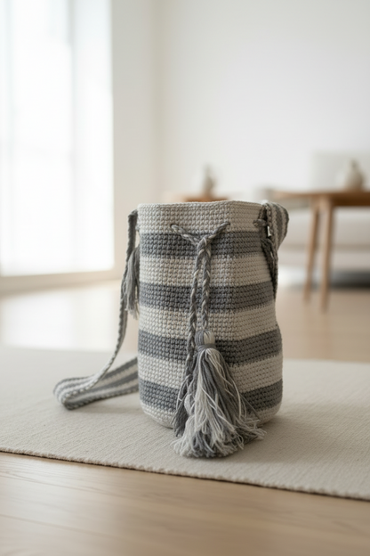 Coral Bucket Bag