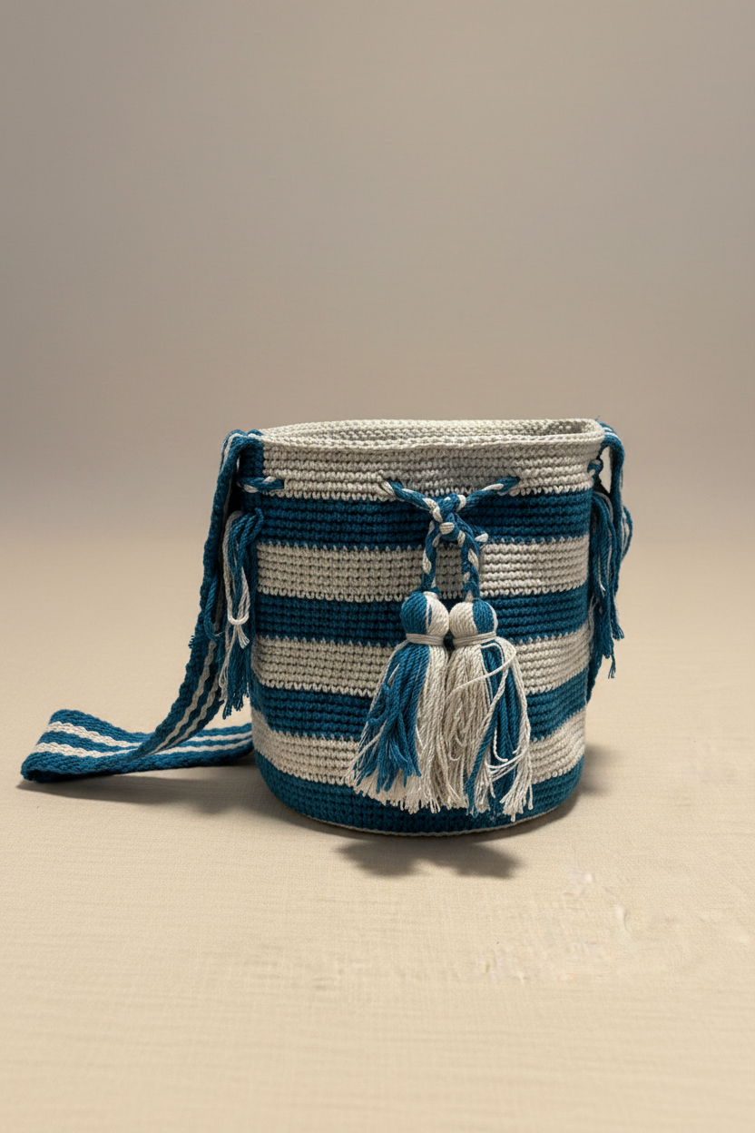 Coral Bucket Bag